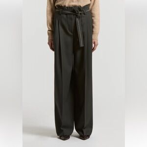 Peserico Fluid wool twill trousers